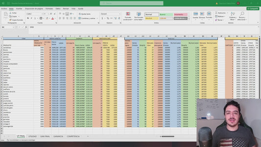 Plantilla Precio de Venta Definitiva (EXCEL)